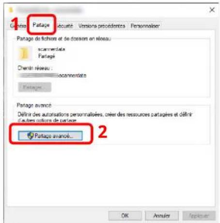 OLIVETTI dCopia 4523MFplus - Configurer les paramètres d'autorisation. - 1