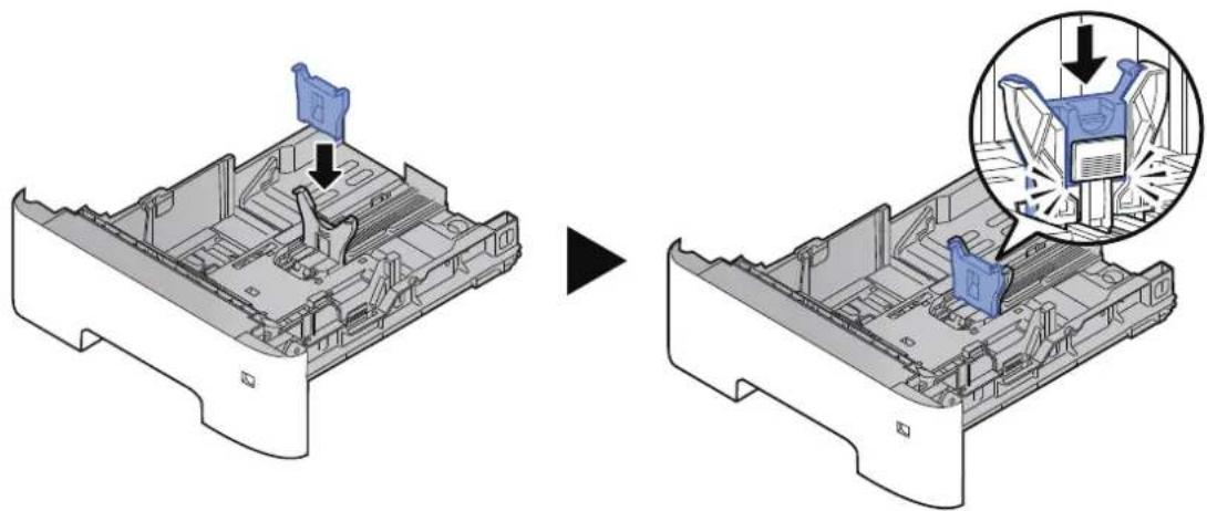 OLIVETTI dCopia 4523MFplus - Régler le format du magasin. - 3