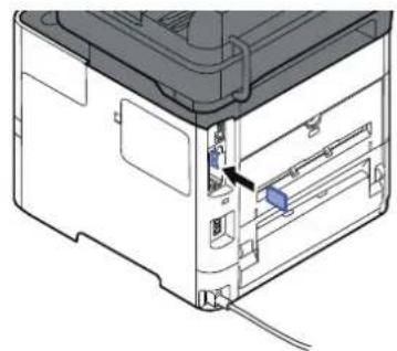 OLIVETTI dCopia 4523MFplus - Installer et formater la carte mémoire SD/SDHC - 3