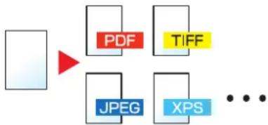 OLIVETTI dCopia 4523MFplus - Format de fichier - 4