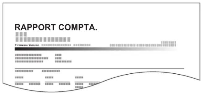 OLIVETTI dCopia 4523MFplus - Impr. rapport compteurs - 1