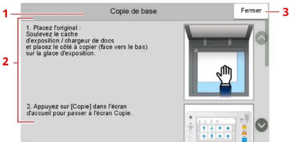 OLIVETTI dCopia 4523MFplus - Sélectionner les éléments à vérifier dans la liste. - 2