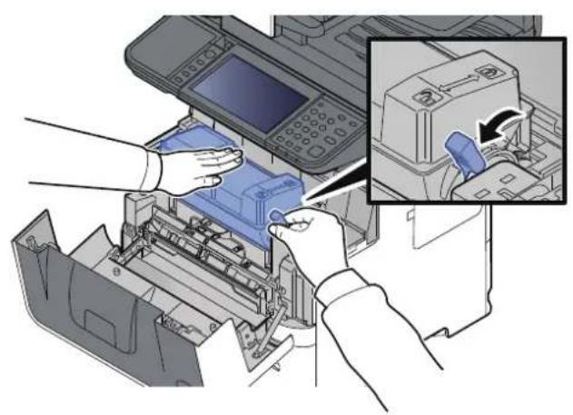 OLIVETTI dCopia 4523MFplus - Remplacement de la cartouche de toner - 3
