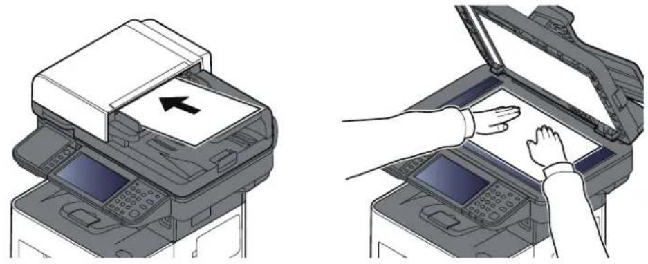 OLIVETTI dCopia 4523MFplus - Utilisation de base - 1