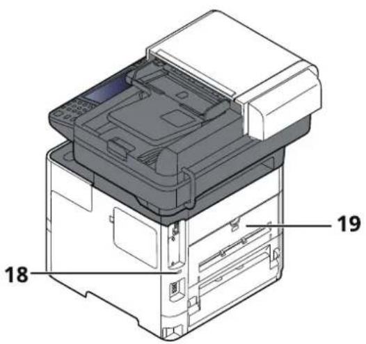 OLIVETTI dCopia 4523MFplus - Extérieur de la machine - 3