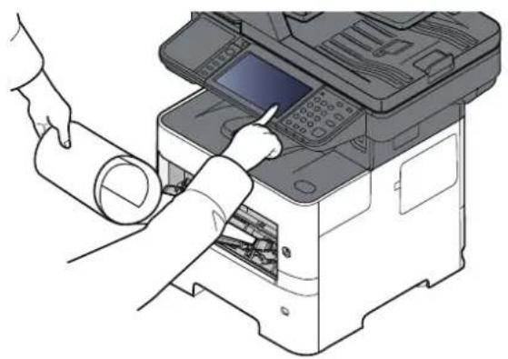 OLIVETTI dCopia 4523MFplus - Lancer l'impression - 1