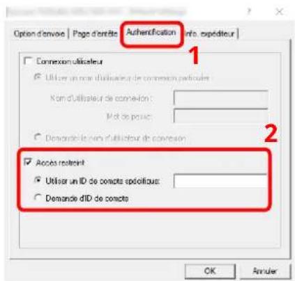 OLIVETTI dCopia 4523MFplus - Configurer les paramètres. - 1