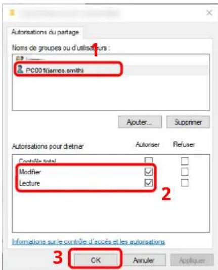 OLIVETTI dCopia 4523MFplus - 5Spécifier l'emplacement. - 2