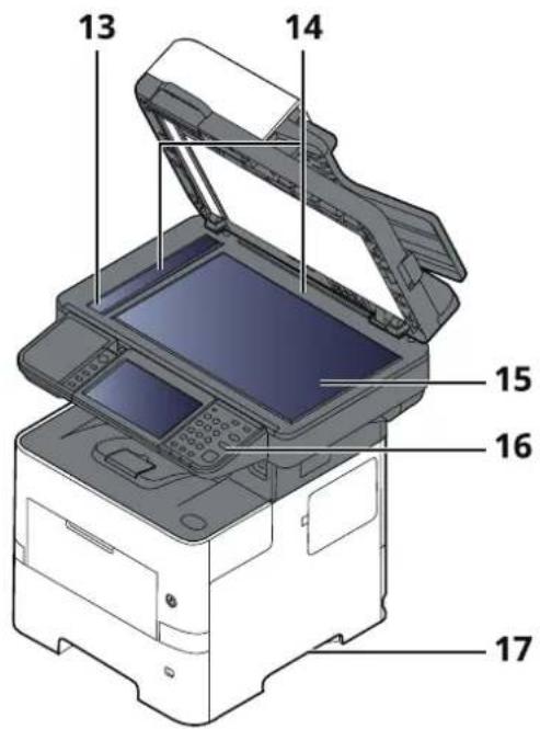 OLIVETTI dCopia 4523MFplus - Extérieur de la machine - 2