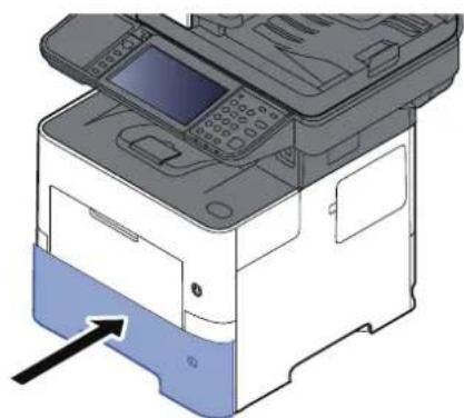 OLIVETTI dCopia 4523MFplus - Retirer tout papier coince dans les magasins 1 à 5 - 4