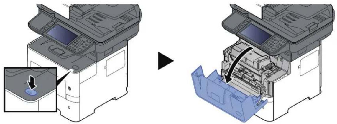 OLIVETTI dCopia 4523MFplus - Remplacement de la cartouche de toner - 2