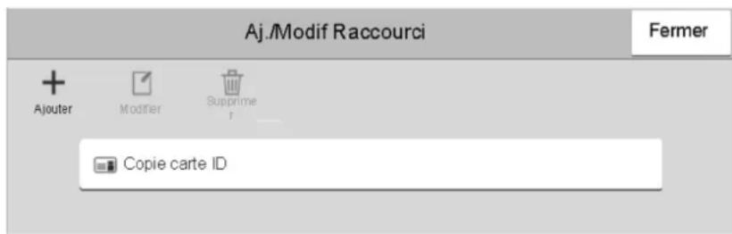 OLIVETTI dCopia 4523MFplus - Enregister les raccourcis. - 1