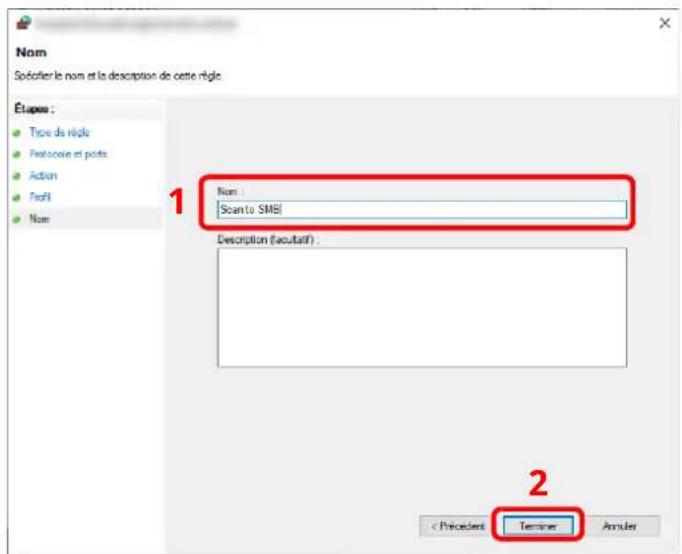 OLIVETTI dCopia 4523MFplus - Sélectionner [Port]. - 5