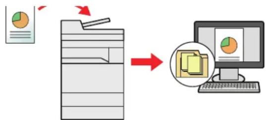 OLIVETTI dCopia 4523MFplus - Numérisation de base (envoi) - 2