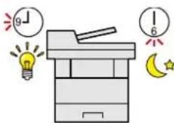 OLIVETTI dCopia 4523MFplus - Economiser l'énergie en cas de besoin (fonction Éco d'énergie) - 1