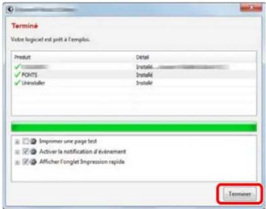 OLIVETTI dCopia 4523MFplus - Terminer l'installation. - 1