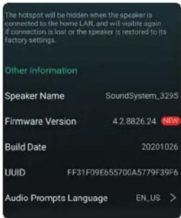 Artsound Smart Evo - Mise à jour du micrologiciel - 2