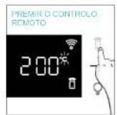 CANDY CA6 NP5B3YTW - CONTROLO REMOTO - 6