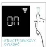 CANDY CA6 NP5B3YTW - Ako aktivovat dialkove ovladanie: - 2