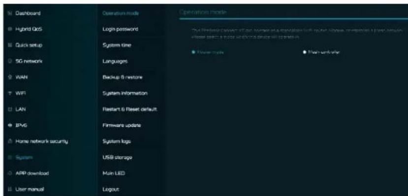 ACER Predator Connect X7 - Mode de fonctionnement - 1