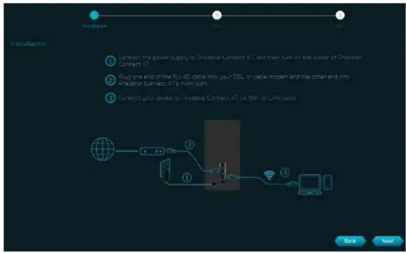 ACER Predator Connect X7 - Configuration rapide - 3