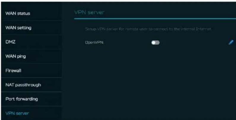 ACER Predator Connect X7 - OpenVPN - 1