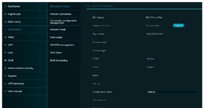 ACER Predator Connect X7 - Statut SIM : - 1
