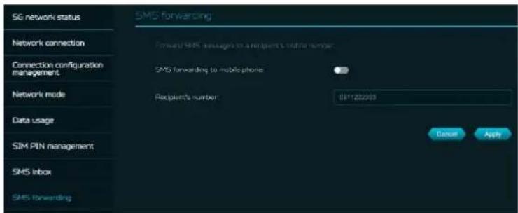 ACER Predator Connect X7 - Renvoide SMS - 1