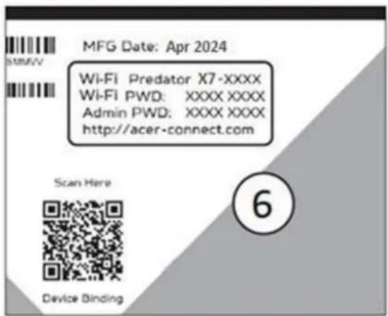 ACER Predator Connect X7 - Installation et configuration - 7