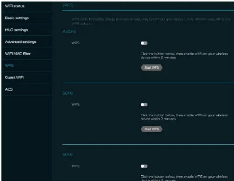 ACER Predator Connect X7 - WPS - 1