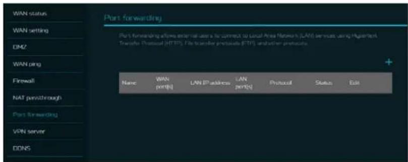 ACER Predator Connect X7 - Direction de port - 1