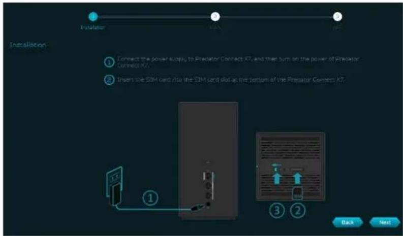 ACER Predator Connect X7 - Configuration rapide - 4