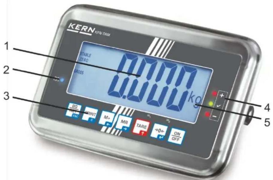 Kern BFB 600K1AM - KFN-TAM: Stainless steel finish - 1