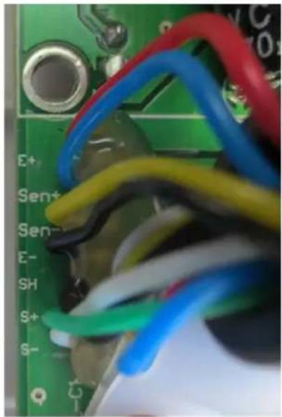 Kern BFB 600K1AM - How to connect the platform - 1