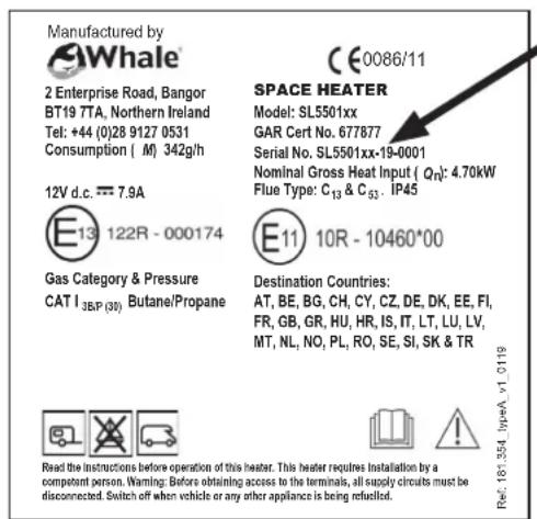 Whale Heat Air SL5512 - Élimination - 1