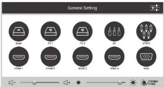 VIEWSONIC VPC12WPO - Input Selection - 1