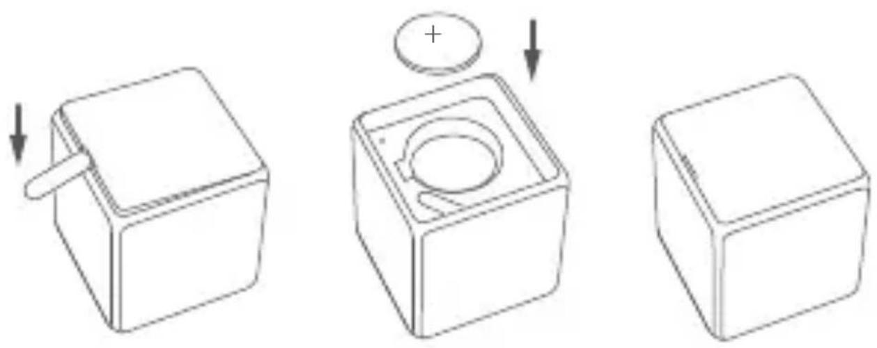 Aqara Cube T1 Pro - Sostituzione della batteria - 1