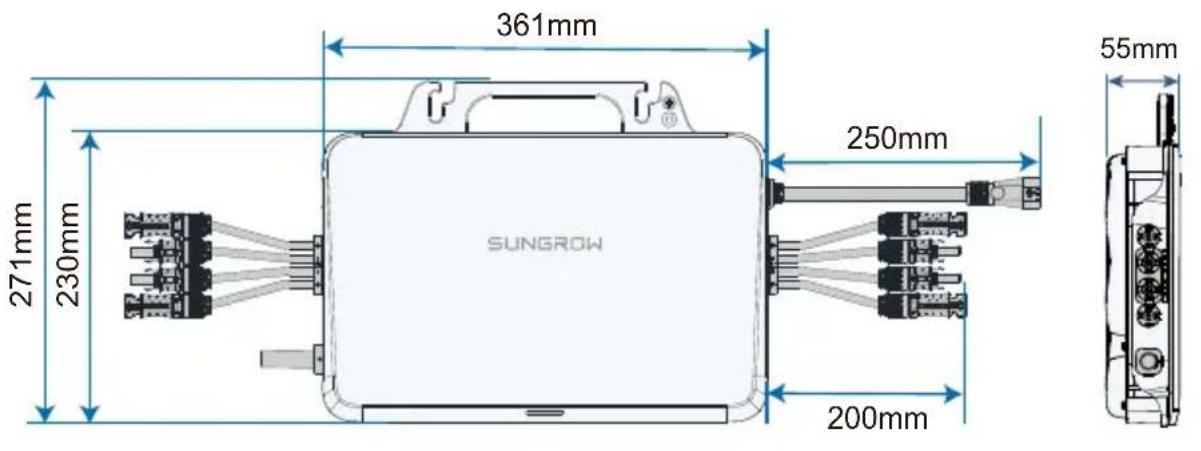 Sungrow SSS1600S - Mounting location / Emplacement de montage / Montageort / Montageplaats - 8