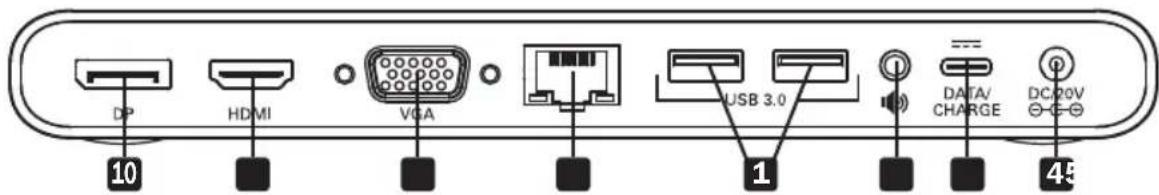 Tripp Lite U442DOCK4S - Aperçu du produit - 2