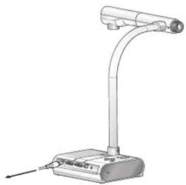 Elmo TT02 - Unplug the AC adapter and the video cable. - 2