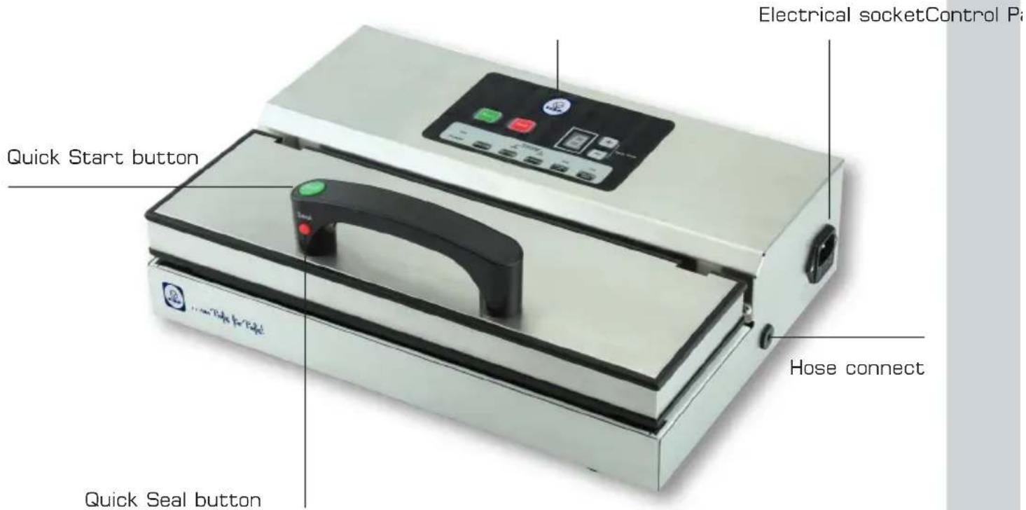 Fiap profibrand NovaVac PRO 310 - In seltenen Fälle konnen eine Programme fehlerhaft sein und dazu führen, dass die Maschine nicht ordnungsgemäß Funktioniert - 1