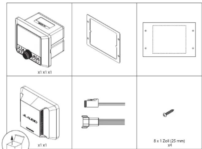 JL Audio MediaMaster 55 - HINWEISE FÜR DIE INSTALLATION - 1