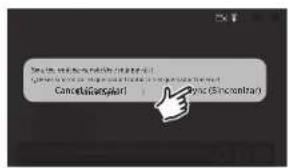 SAMSUNG NSI6DG9900SR - Control de sincronización - 2