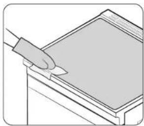 SAMSUNG NSI6DG9900SR - Limpieza de la junta de la placa - 1