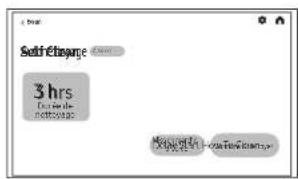 SAMSUNG NSI6DG9900SR - Procédure d'exécution d'un cycle d'auto-nettoyage - 1