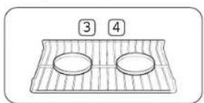 SAMSUNG NSI6DG9900SR - Pour retirer une grille du four - 1