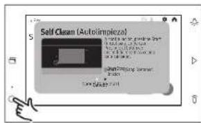 SAMSUNG NSI6DG9900SR - Cómo ejecutar un ciclo de autolimpieza - 5