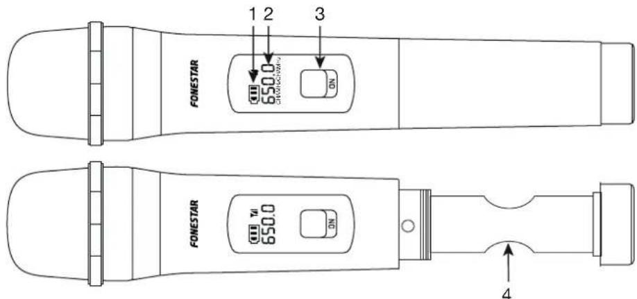 FoneStar MALIBU310 - EN HAND-HELD MICROPHONE - 1