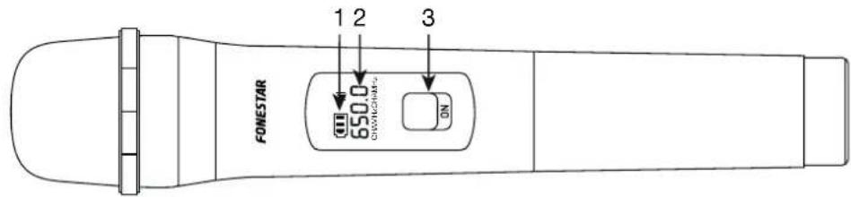 FoneStar MALIBU310 - FR MICROPHONE DE MAIN - 1