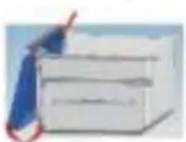 HAIER H4F272WCH1 - Pasos para la limpieza de los cajones - 6